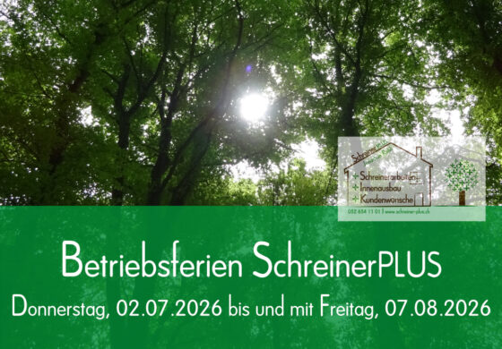 Betriebsferien